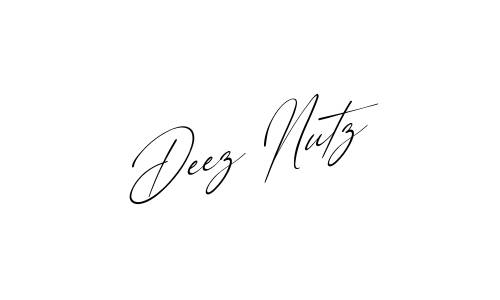 Deez Nutz name signature
